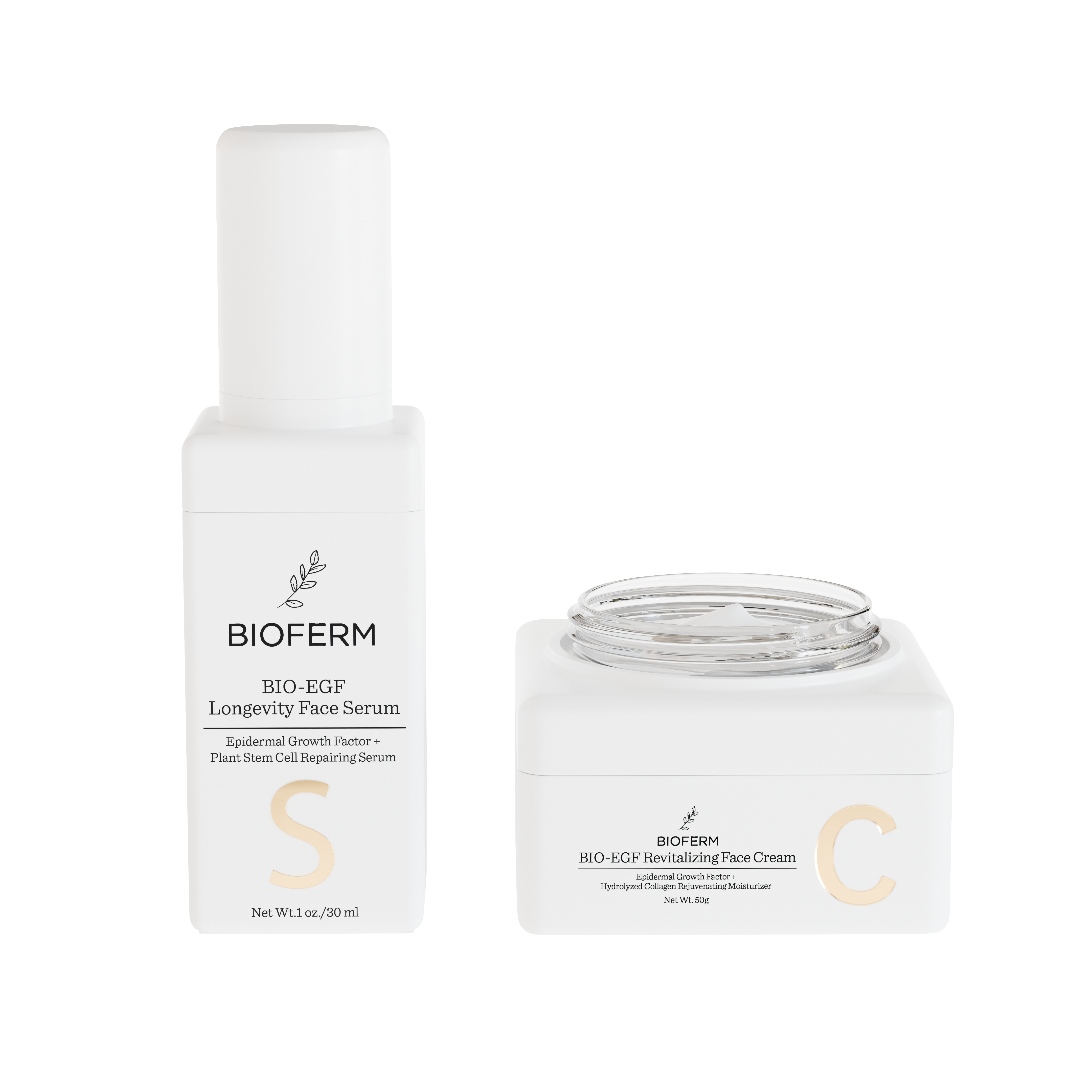 BIO-EGF Face serum and Moisturizing cream